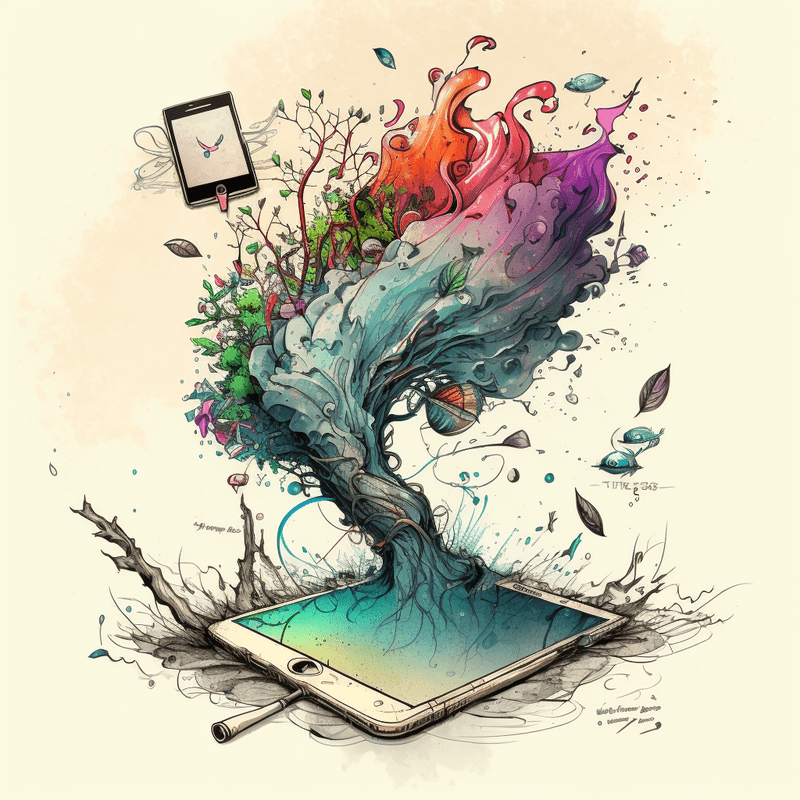 cuento de tecnología expandiendo la imaginación